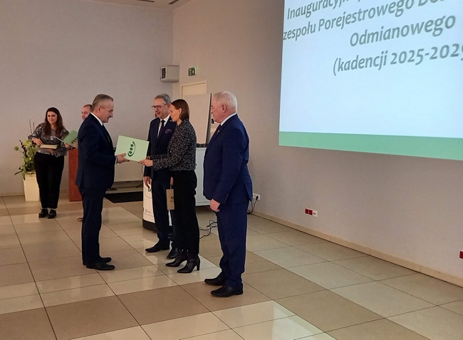 wręczenie nominacji