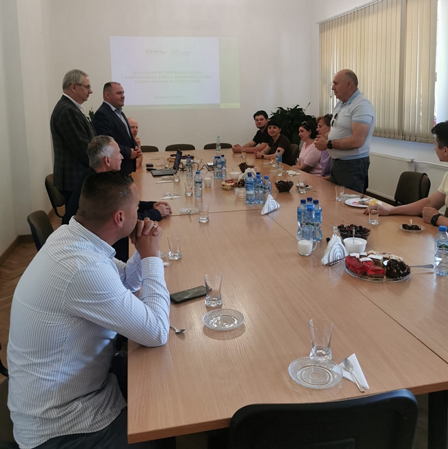 oficjalne przywitanie gości z Ukrainy