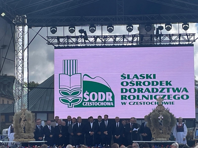 Oficjalne Otwarcie Dożynek i przywitanie gości